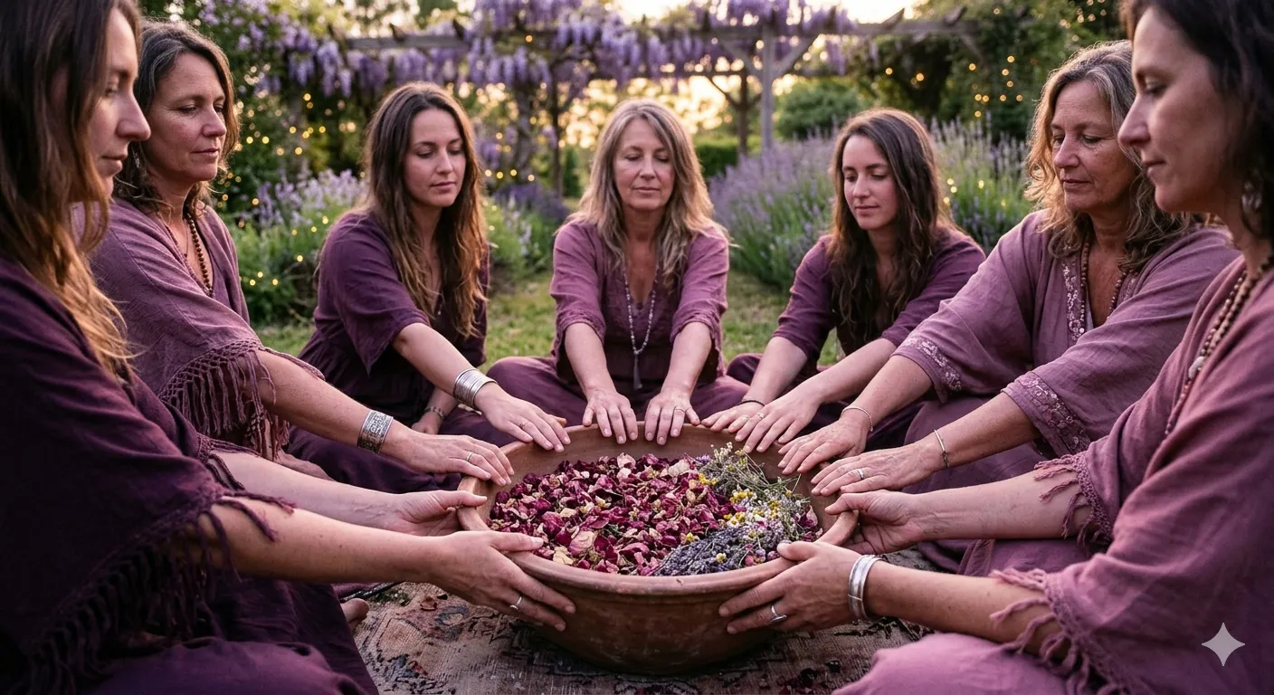 Atelier art-thérapie et énergie sacrée — journée Au cœur de soi, Chœurs de Femmes